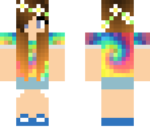 tie dye girl edit