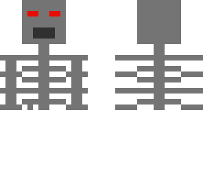 flying skeleton