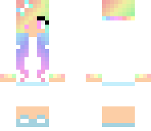 rainbow girl