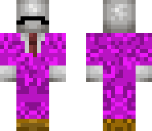 slender man moostache purple