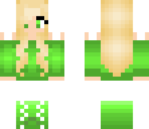 cute green gal