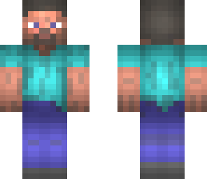 glowing steve