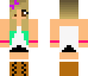 my new cute girl skin