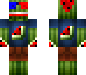 3d glasses melon man
