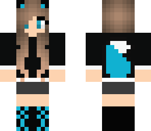 aqua wolf girl