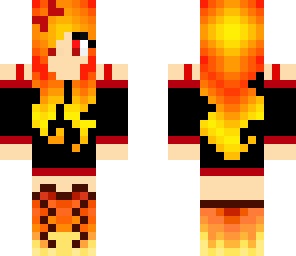 edit of fire girl
