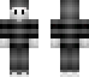 black and white