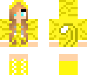 yellow cat girl