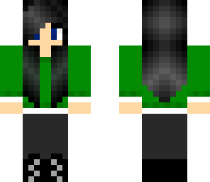 black haired girl