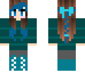 blue girl