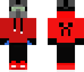gas mask rainbow guy