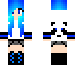 blue kat girl