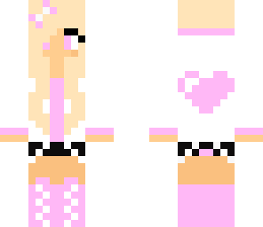 cute pink girl