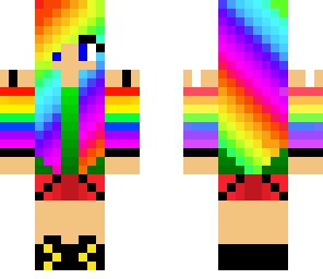 rainbow girl