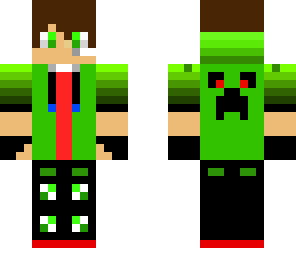 swag kid with green jacket