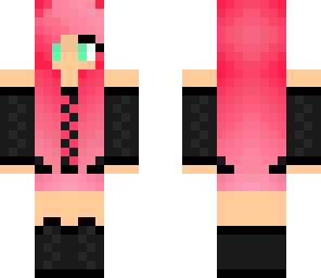cute pink girl