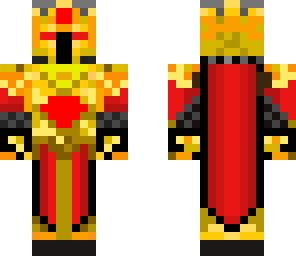 red golden king