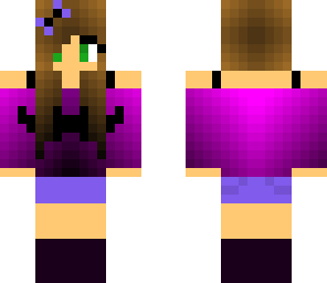 purple girl