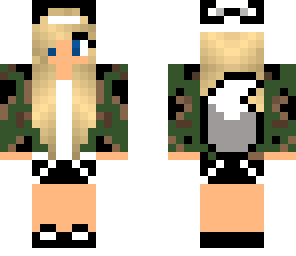 army wolf girl