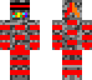 red tron bedrock robot