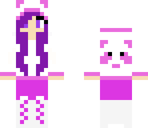 pink panda girl 