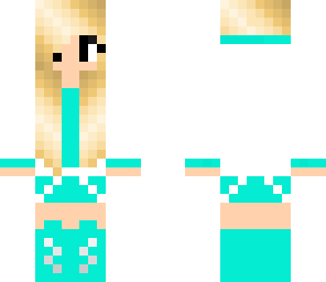 blue girl