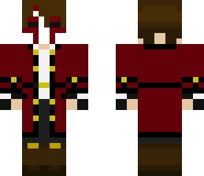 nevis-mask with red justacorps