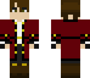 nevis-red gilded justacorps
