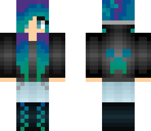 cool colored girl