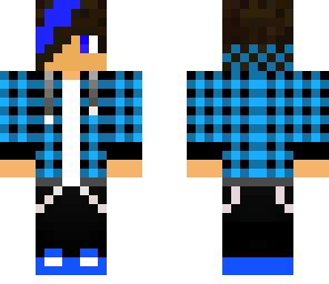blue dyed teenager 2