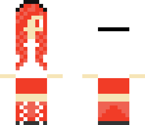 cute red girl