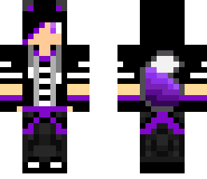 purple wolf boy