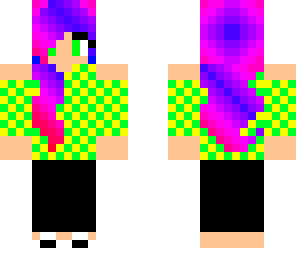 rainbow girl