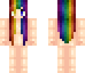rainbow ombre hair base