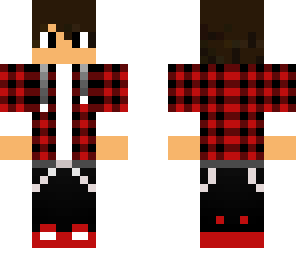 red checkered