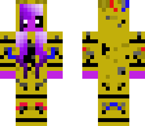 fnaf purple girl in springtrap