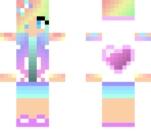 rainbow girl