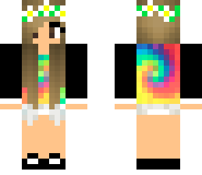 my rainbow girl skin