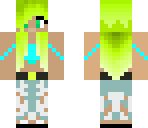 girl riped jeens