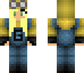 blonde minion girl