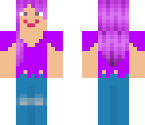 purple girl