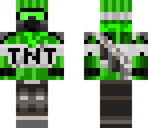 green tnt soldier