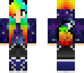 rainbow galaxy fox