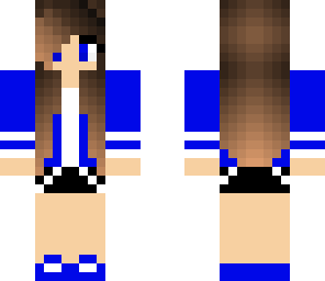 blue girl