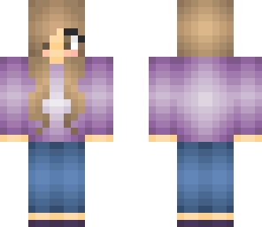 detailed purple girl