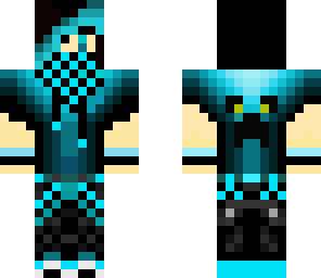 edited blue emo teen