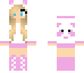 pink panda girl