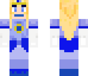 princess peach blue