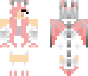 pink ender dragon girl