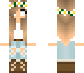 herobrine flower girl